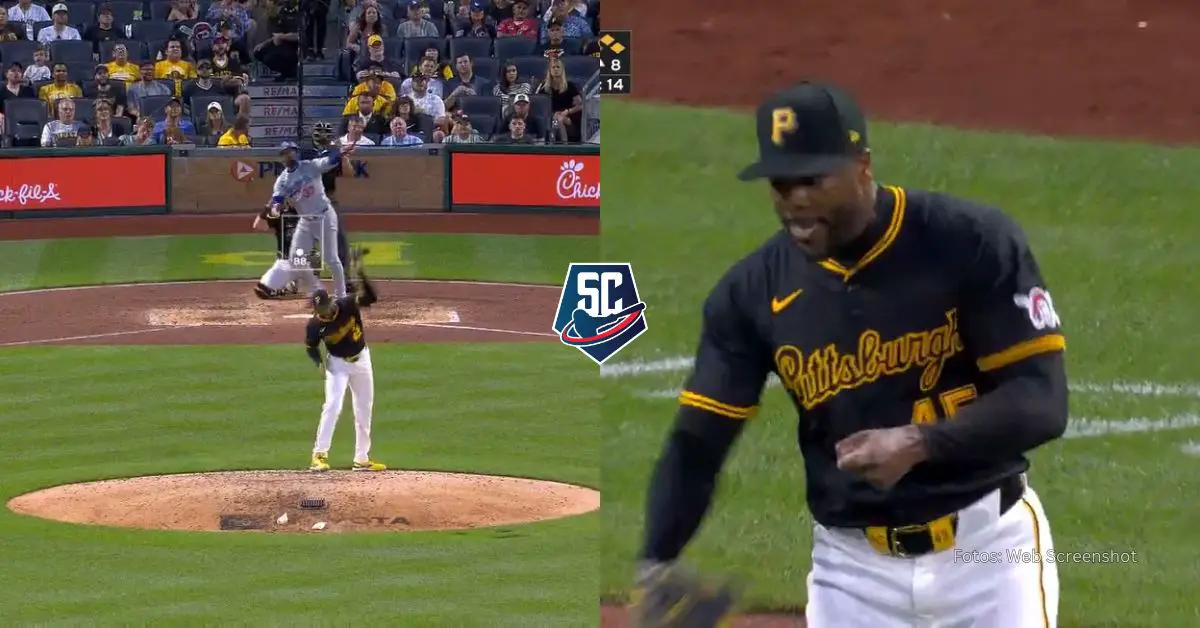 Aroldis Chapman se enfrentó a lo mejor de la tanda de Dodgers