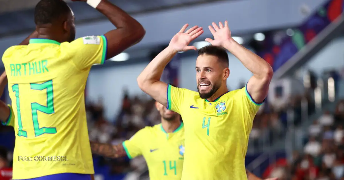 Cuba vs Brasil en Mundial Futsal